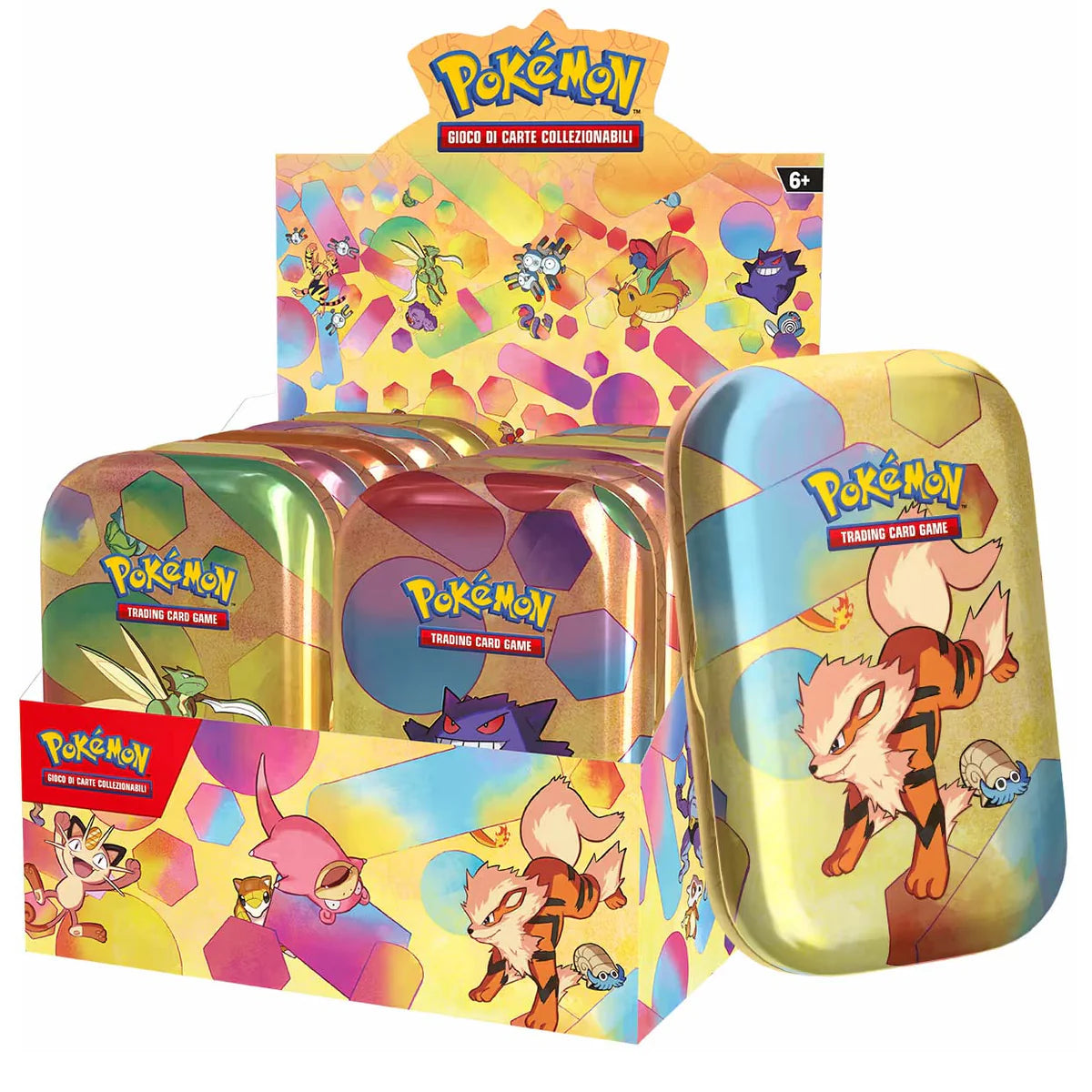 Box 10 Mini Tin Pokemon 151 (IT)