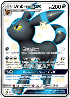 Umbreon GX destino sfuggente SV69/SV94 (IT) - MINT