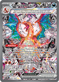 Charizard EX Ossidiana Infuocata 223/197 (IT) - MINT